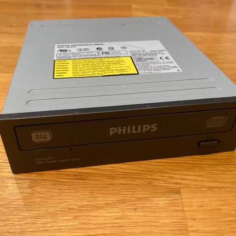 PHILIPS DVD/CD retro/vintage brenner IDE tilkobling, som ny kun kr. 100,-