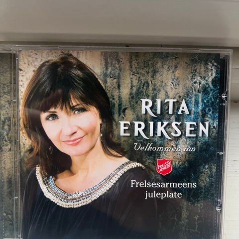 Rita Eriksen – Velkommen Inn (Frelsesarmeens Juleplate) (CD)