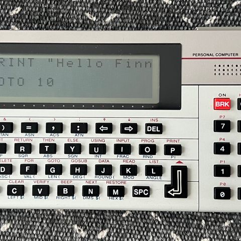CASIO PB-770 Personal Computer, 1984