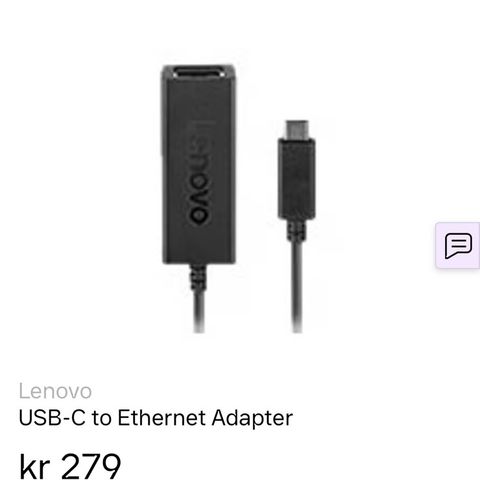 USB-C to Ethernet Adapter