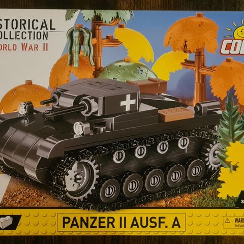 Cobi 2718 - Panzer II Ausf. A - Ny/Innpakket