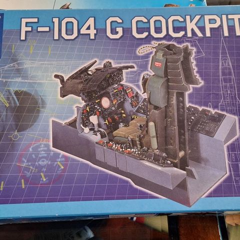 F- 104 G cocpit skala 1:12.