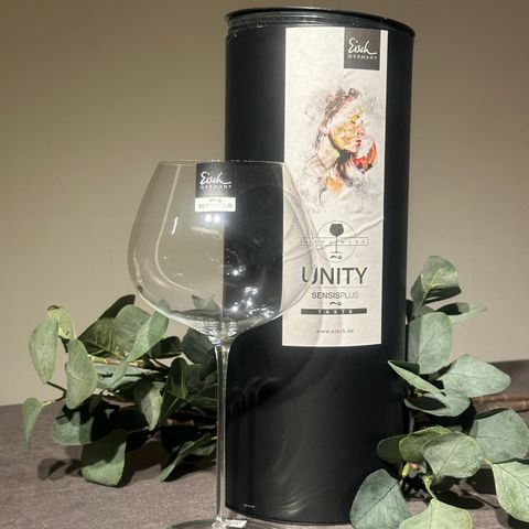 Eisch Unity SensisPlus Burgund Glass i gaveeske.Rød/hvitvin