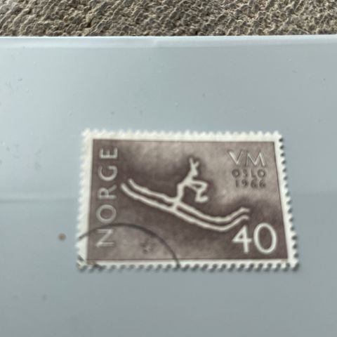 Norske frimerker 1966