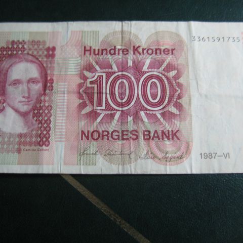 100 kr 1987 serie VI