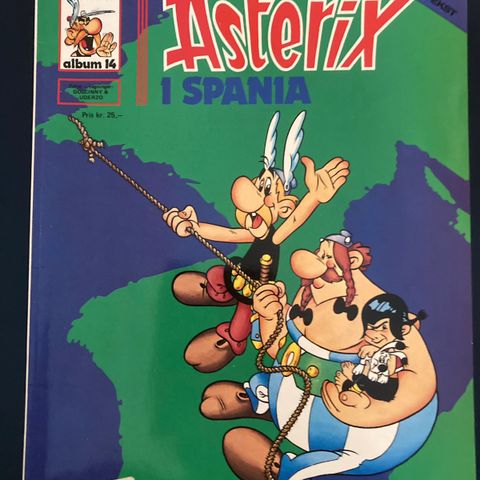 Asterix album nr. 14 fra 1986 «Asterix i Spania»