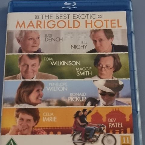 The Best Exotic Marigold Hotel - bluray