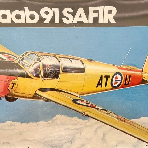 1/72 Saab 91 Safir (Norske merker) (Heller)