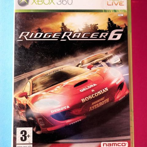 Ridge Racer 6 Xbox 360