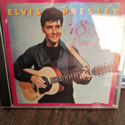 Kr 40 ELVIS PRESLEY 18 GREATEST LOVE SONGS FIN CD 1987