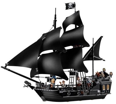 NY pris! Komplett Lego Pirates of the Caribbean 4184 - The Black Pearl