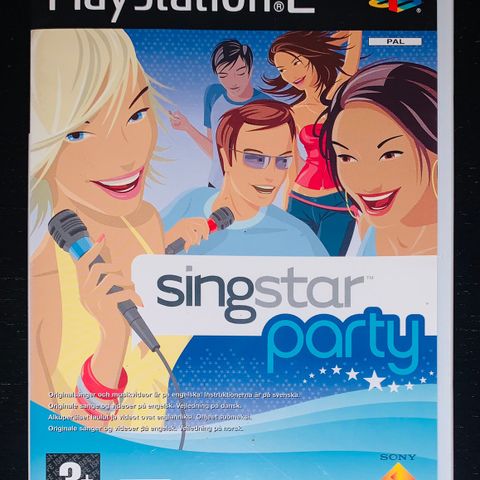 SingStar Party PS2 PlayStation 2