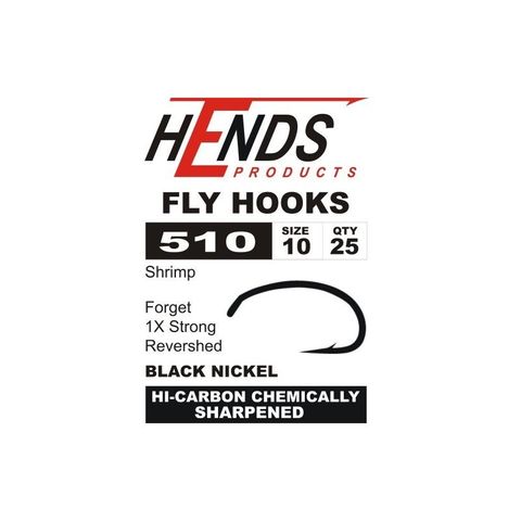 Fluebindekrok - HENDS 510 Shrimp 17stk #12