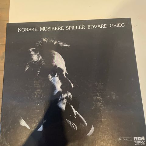5 LP boks Edvard Grieg