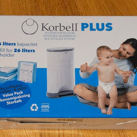 Korbell Plus 26 liters 3 refiller