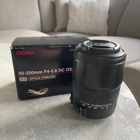 Sigma 50-200mm F4-5.6