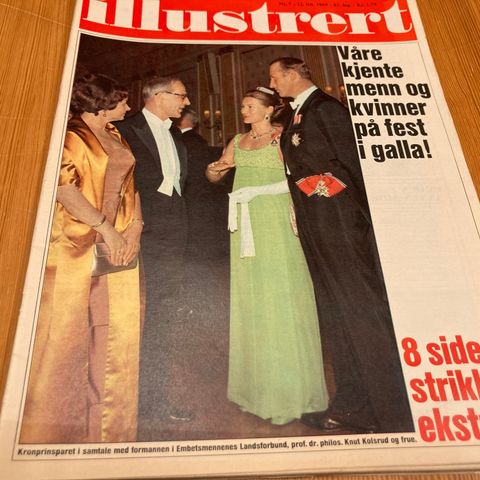 ILLUSTRERT Nr. 7 - 1969 - INGER SITTER