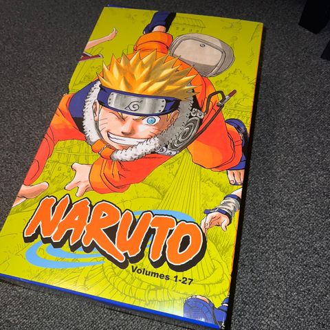 Naruto manga set: volum 1-27