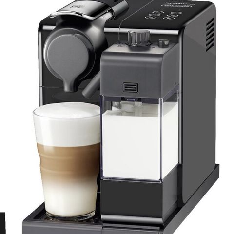 Pent brukt NESPRESSO Lattissima  kaffemaskin fra Delonghi, Sort Selges billig