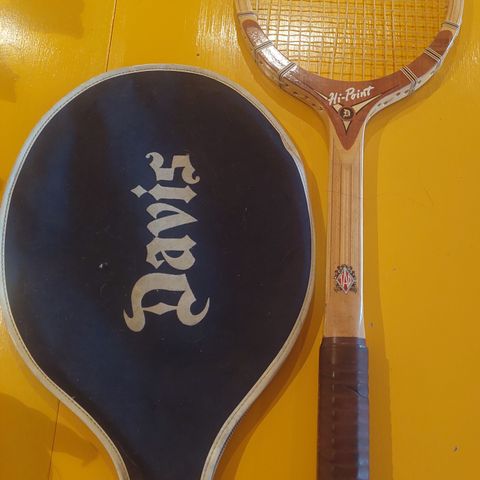 Vintage tennisrackert Victor Davis Hi-point TAD