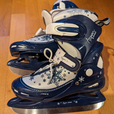 Justerbar skøyter til barn 34-37 / adjustable children's skates