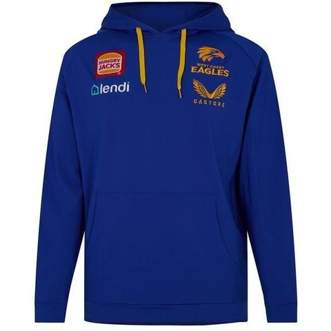 Castore Coast Eagles Travel Hoodie Unisex Juniors 13 (XL)