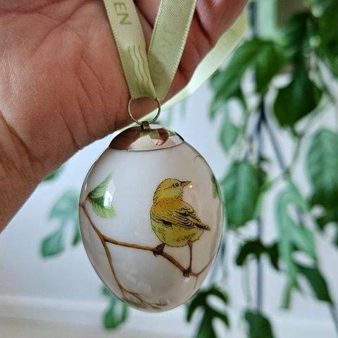 For samlere. Royal Copenhagen Easter Egg, Warbler 2018