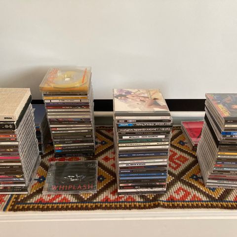 CD-samling 117stk.