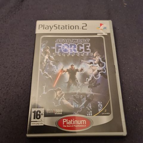 Star Wars Force Unleashed Platinum PS2