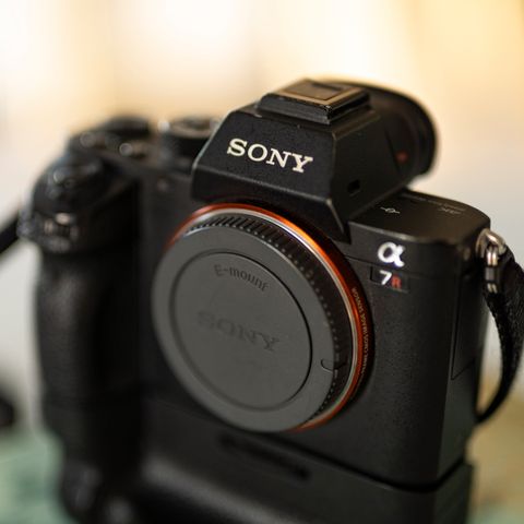 Sony a7RII + Batterigrep