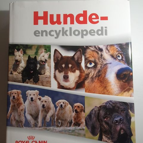 Hunde-encyklopedi Royal Canin forlag. Som ny