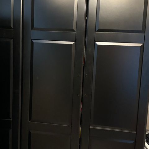 To Ikea Pax dører (hver dør er 50x229cm)