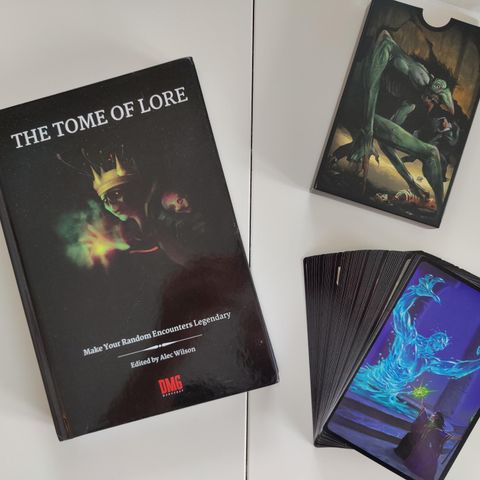 The Tome of Lore + Monster Cards