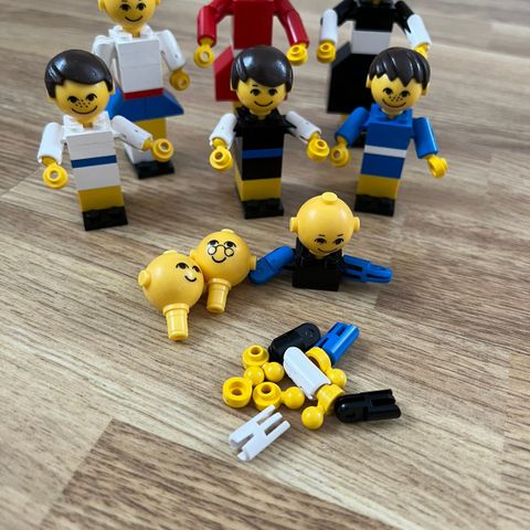 lego retrofigurer og skap selges