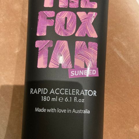 The Fox Tan sunbed