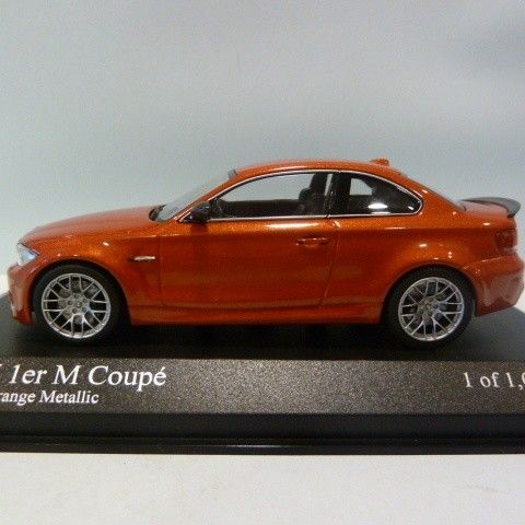 Ny BMW 1er M Coupé, Minichamps 1:43, 1 av 1008 stk.