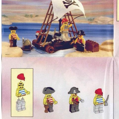 6261 Lego Raft Raiders