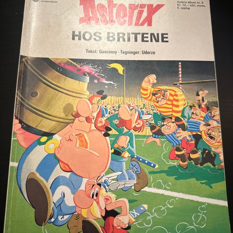 Asterix 5 hos britene