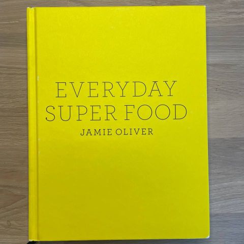 Everyday Superfood, Jamie Oliver kokebok, nesten ikke brukt
