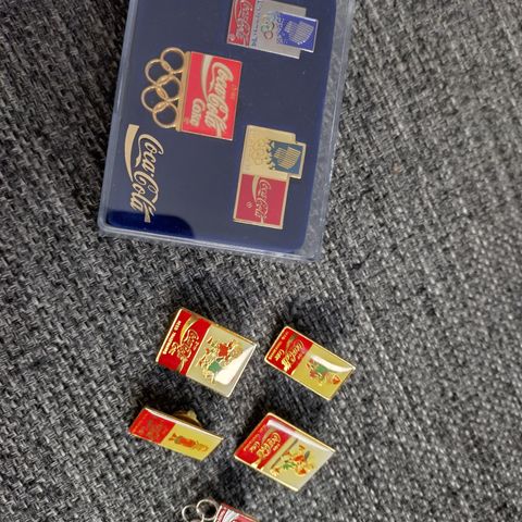 Coca cola pins Lillehammer 1994..