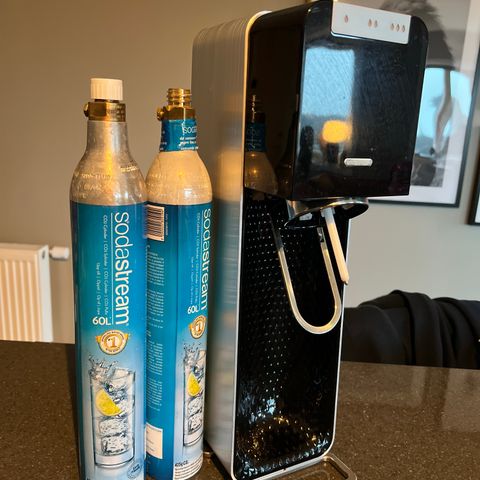 Sodastream Power med to gassflasker