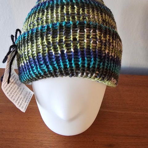 Frisk grønn lue/beanie