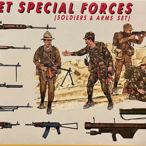 1/35 Russian Special forces. Ny pris! (Italeri)