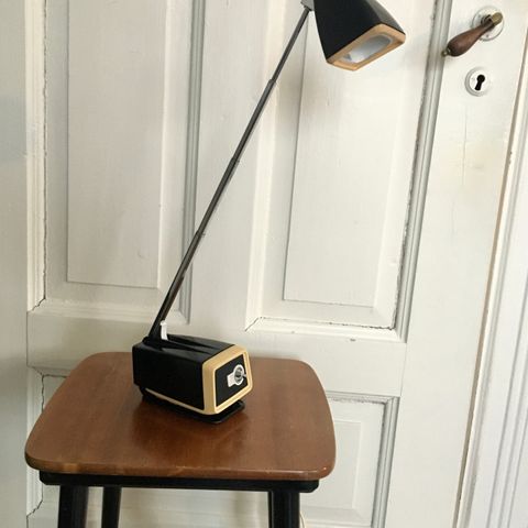 Bordlampe og vegglampe, HBH, Solo maxi, 60 tallet, Danmark