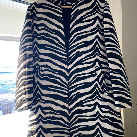 Zebra jakke fra Zara i str L
