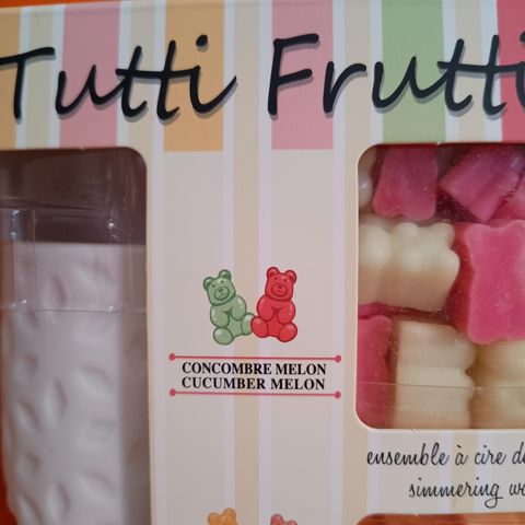 Duft voks - nye- gave eske - Tutti Frutti