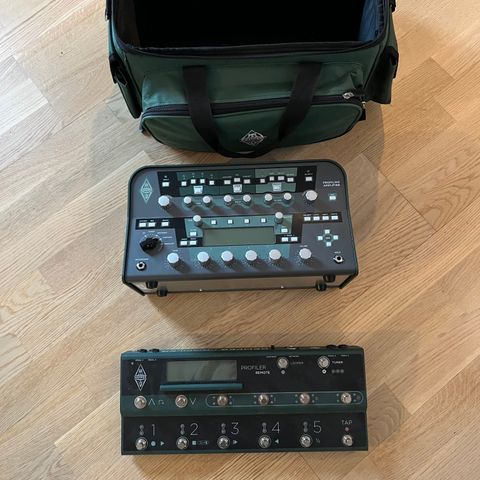 Kemper Profiler med fotbrett