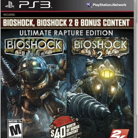 Bioshock 1 og 2 Ultimate Rapture Edition PS3