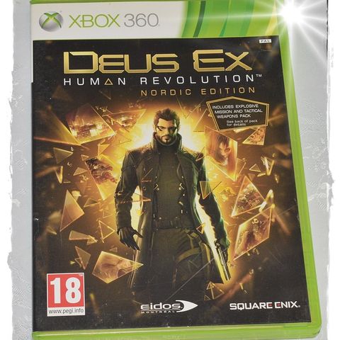 ~~~ Deus Ex: Human Revolution - Nordic Edition (xbox 360) ~~~