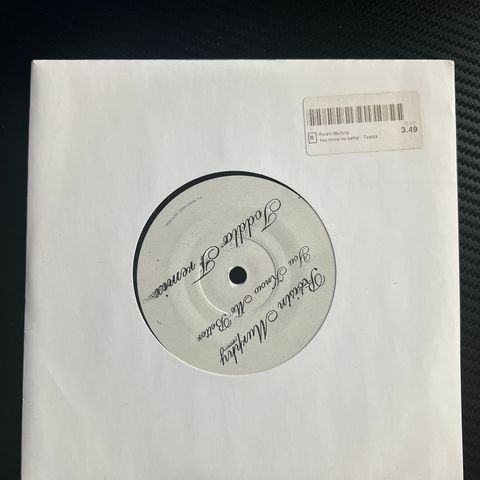 Roisin Murphy - You Know Me Better (7" vinyl single) Toddla T Remix